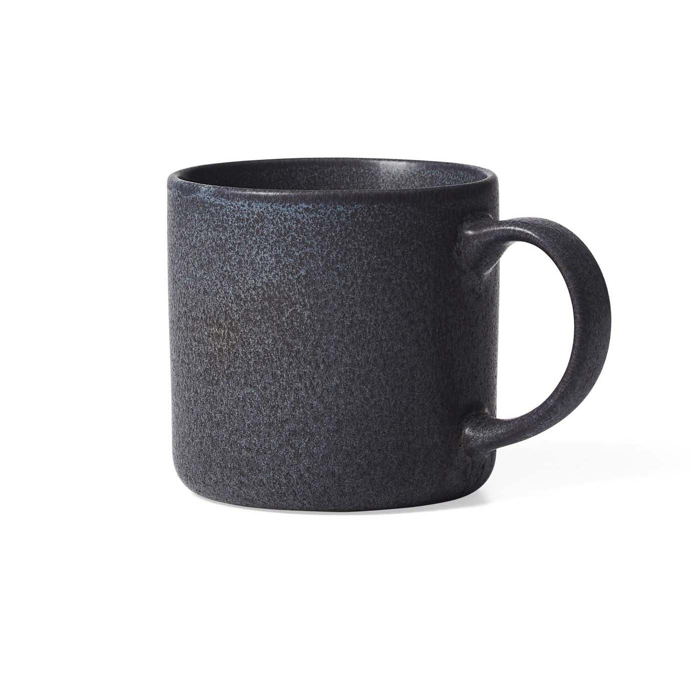 (2 Pack)  Anderson Dark Gray Stoneware Modern Mug