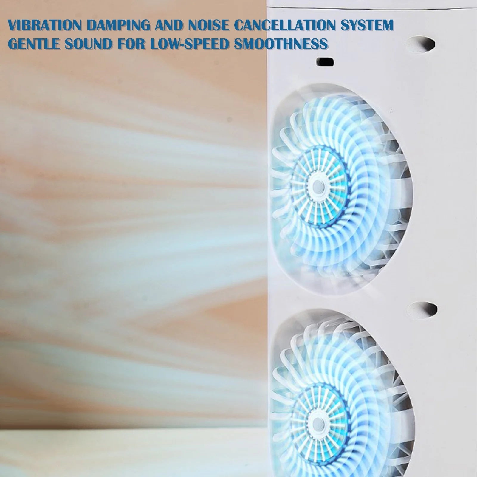 ﻿Air Conditioning Fan for Room Water Cool, Ice Water Air Conditioning for Room, Water Mist Fan Portable for Bedroom, Water Refill Air Conditioning Fan Chiller, Night Light Mistable Fan