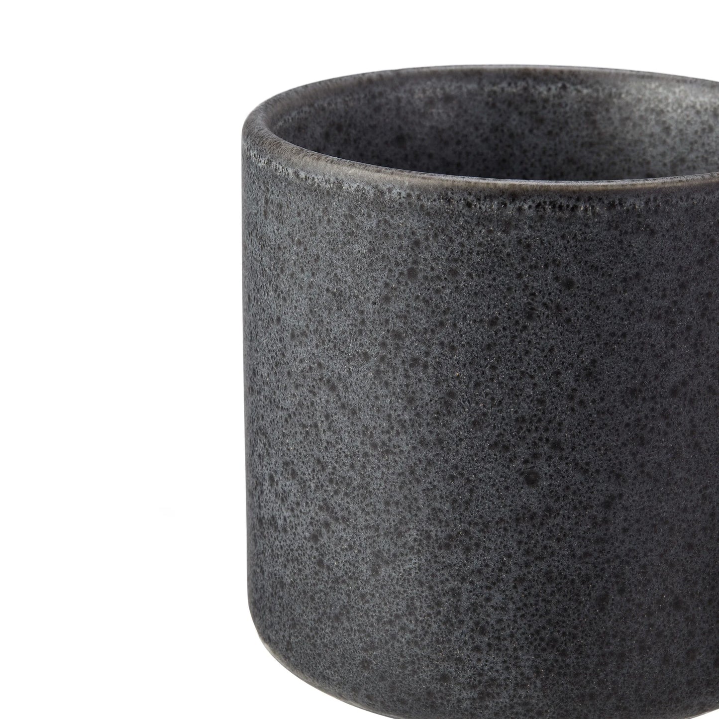 (2 Pack)  Anderson Dark Gray Stoneware Modern Mug